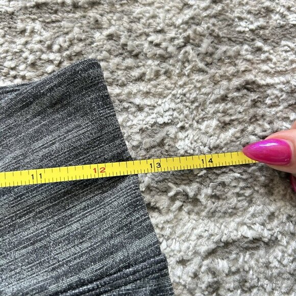 Athleta Womens Leggings Small S Heathered Gray Pockets Workout Training Yoga Gym - Picture 5 of 7